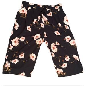 Worthington Petite Wide Leg Capri Pants